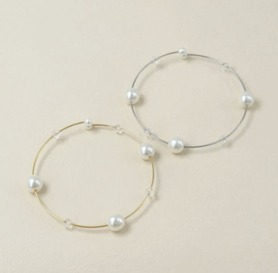 Vòng tay Osewaya đính hạt cườm và ngọc trai 22BL0446